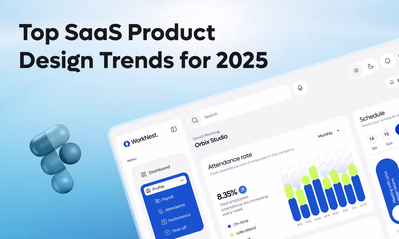 Top SaaS Product Design Trends for 2025