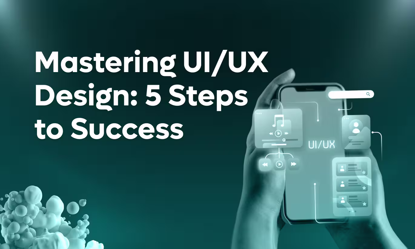 A Successful UI/UX Design Process: The 5 Key Steps