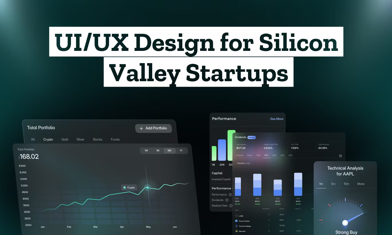 UI/UX Design for Silicon Valley Startups