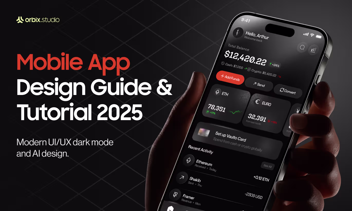 Figma Mobile App Design Guide & Tutorial 2025