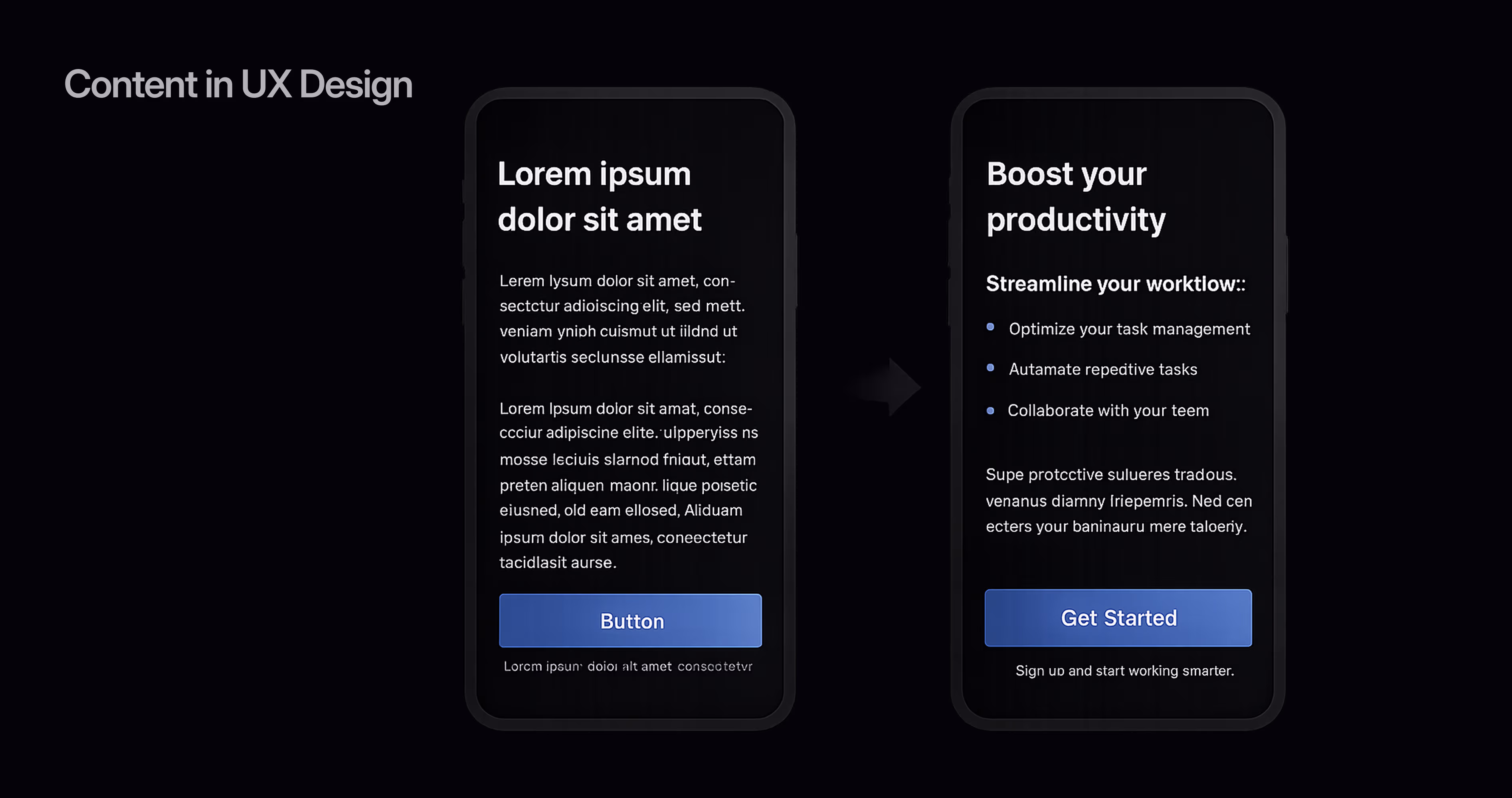 UX design system in Figma showing color styles, typography, and component structure for consistency