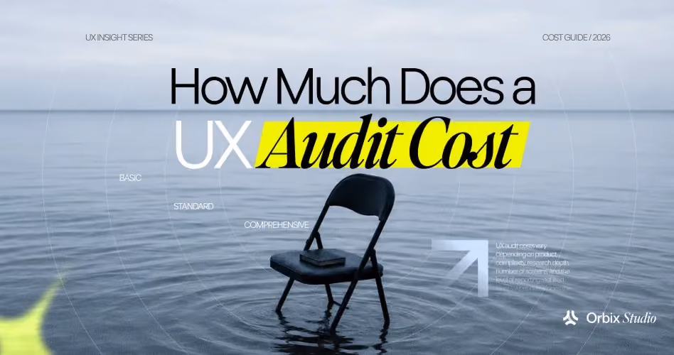 How Much Does a UX Audit Cost? 2026 Pricing Breakdown