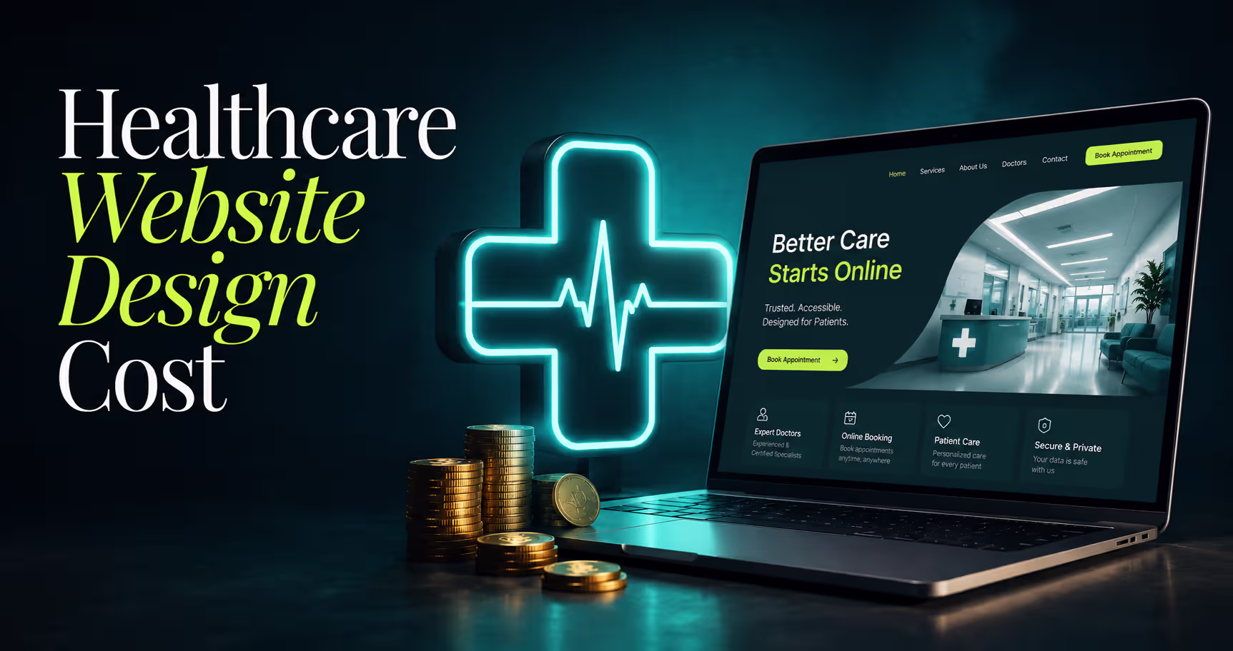 Healthcare Website Design Cost: Complete Pricing Guide for Clinics, Hospitals & Medical Practices