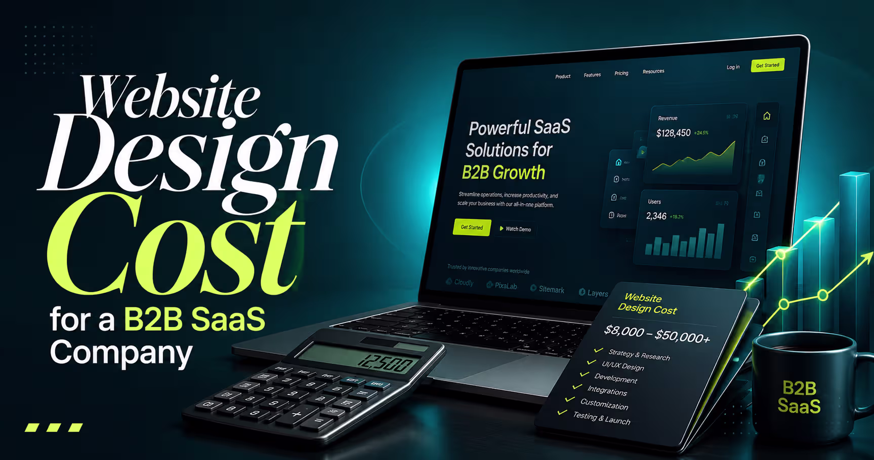 How Much Does Website Design Cost for a B2B SaaS Company?
