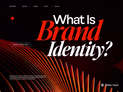 Thumbnail for a guide explaining what brand identity is and the seven essential elements that shape a memorable and consistent brand.
