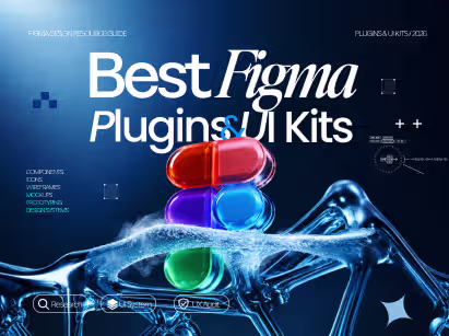 Best Figma plugins and UI kits for faster product design workflows