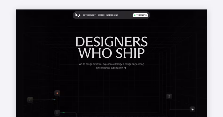 Metacarbon homepage — B2B and enterprise software design studio, #12 dashboard design agency reviewed by Orbix Studio