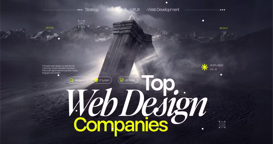 Top Web Design Companies in 2026: Compared by Industry, Platform & Expertise