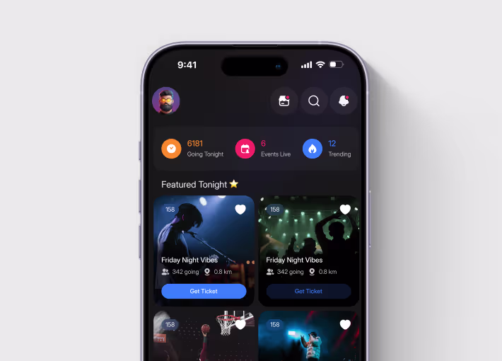 Event Booking App Redesign: Smooth Ticket Booking Experience