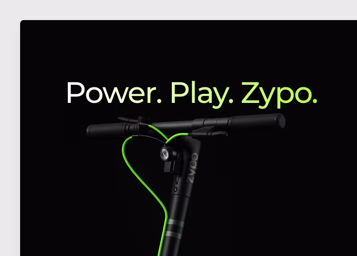 Zypo Electric Bike Branding 