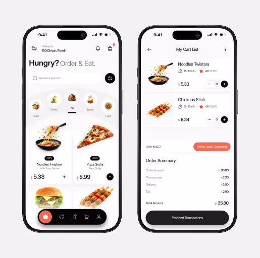 Gourmeat food delivery app