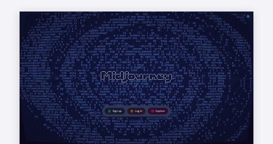 Midjourney homepage showing its sign-up screen over an AI-generated abstract face pattern, featured in the best AI image generators guide