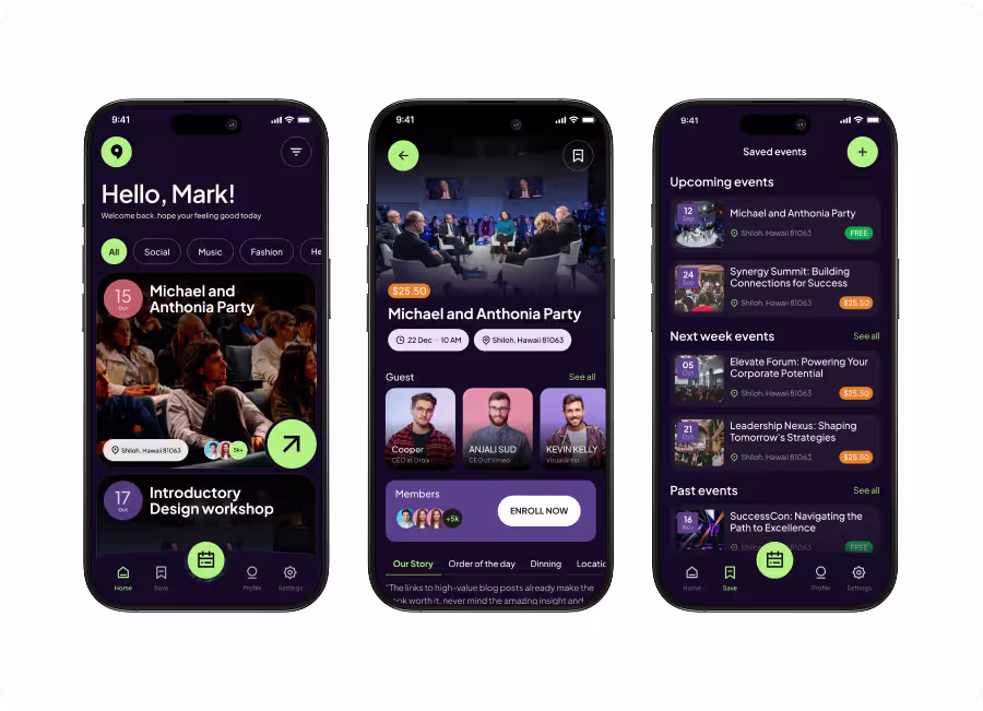 Event Booking App Redesign: Smooth Ticket Booking Experience