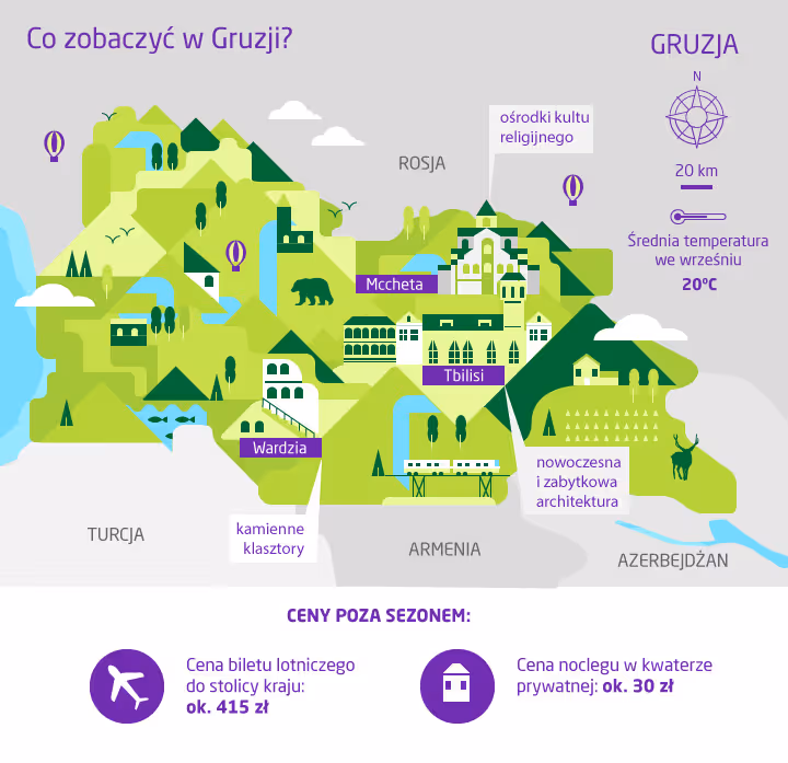 Co zobaczyć w Gruzji we wrześniu?