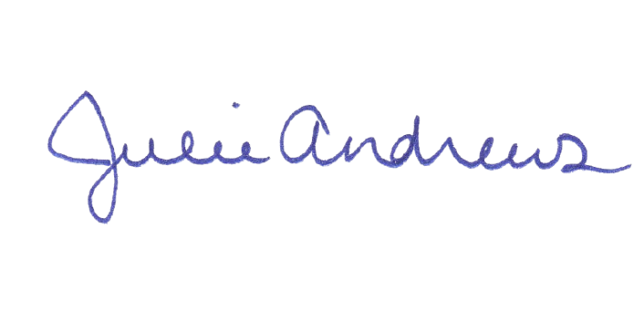 Julie Anders signature