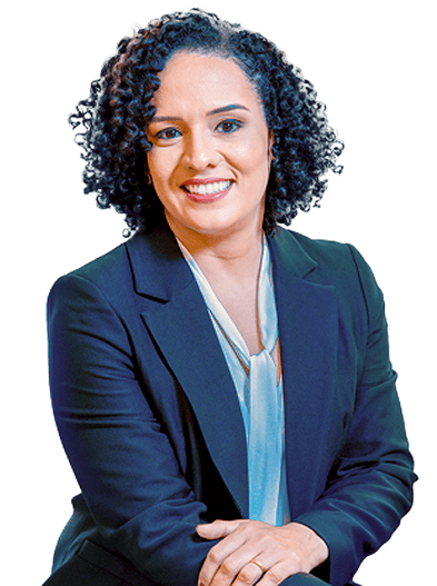 Foto da Dr. Aline Morião.