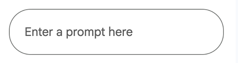 Placeholder text: Enter a prompt here