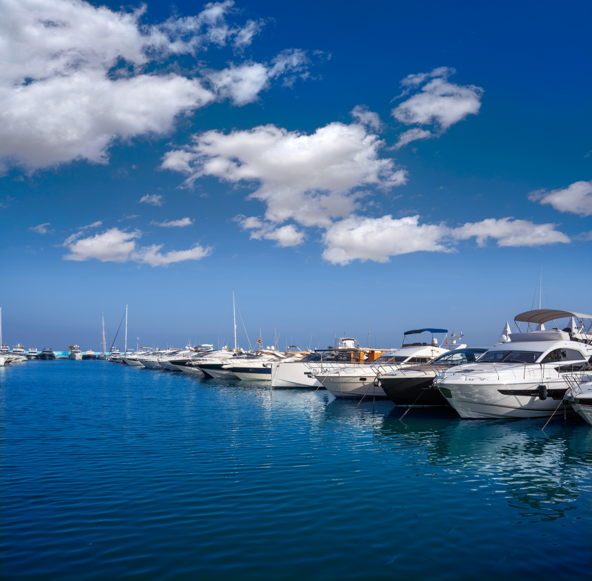 Santa Eulalia port in ibiza