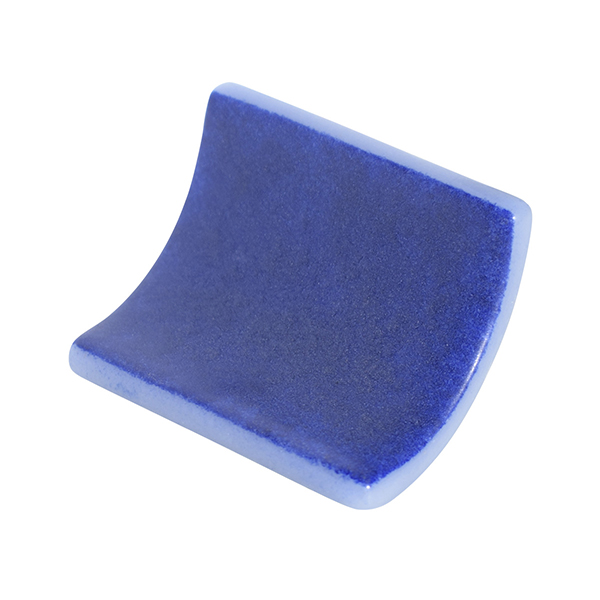 Niebla 03-D dark grey anthracite 50mm corner trim piece for pool edges by Ezarri