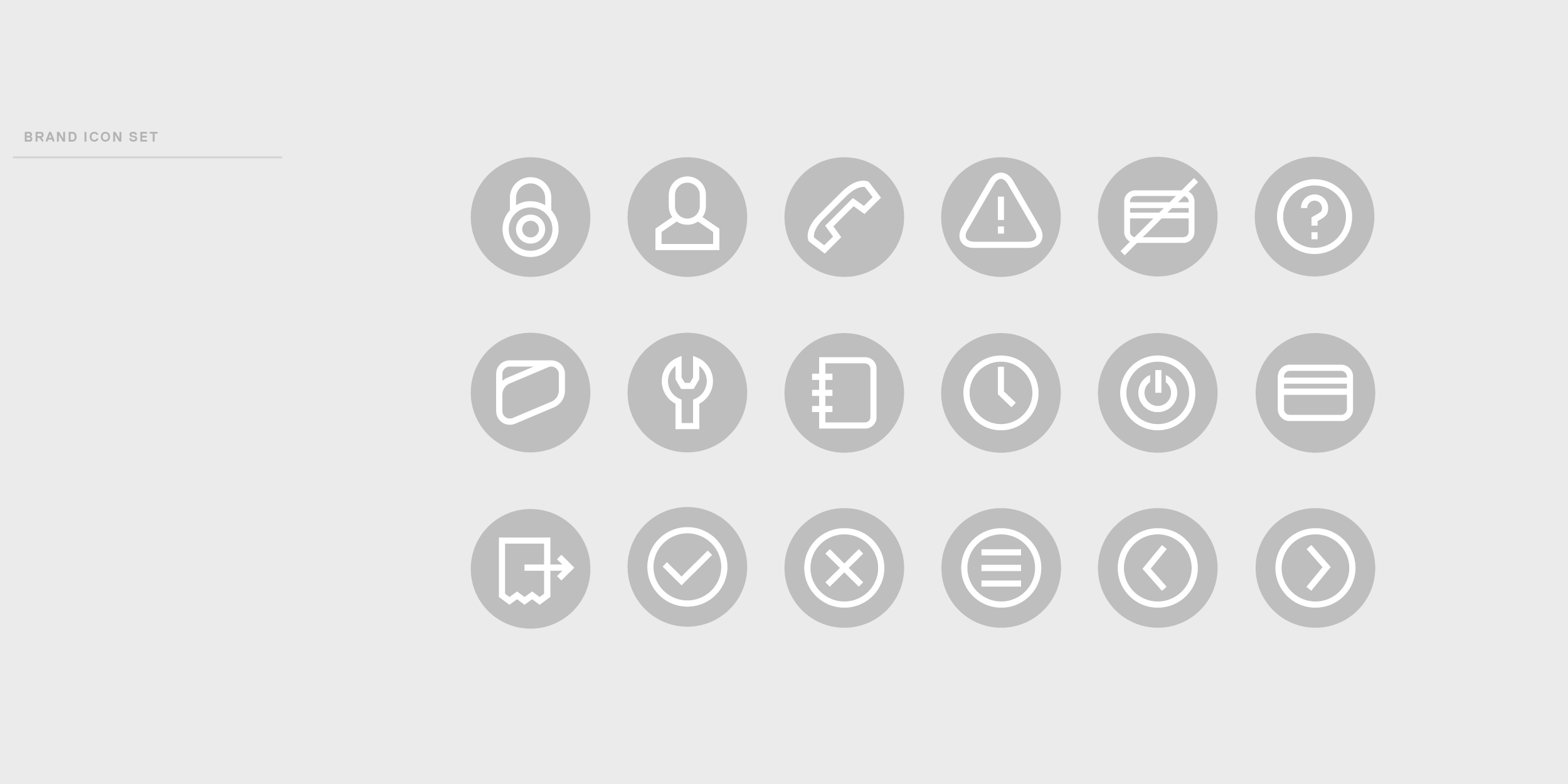 Clip brand icon library.