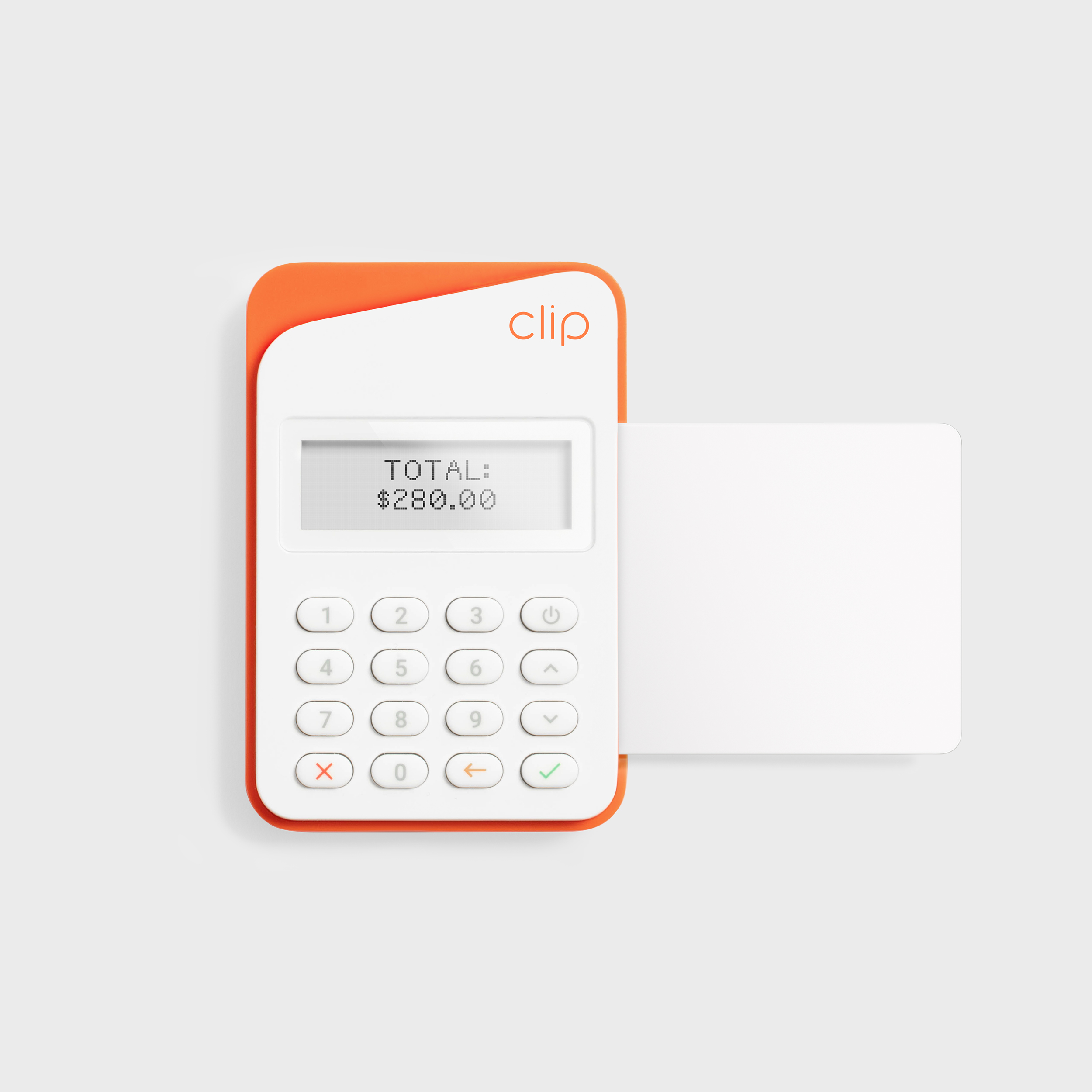 Clip device dip payment interaction