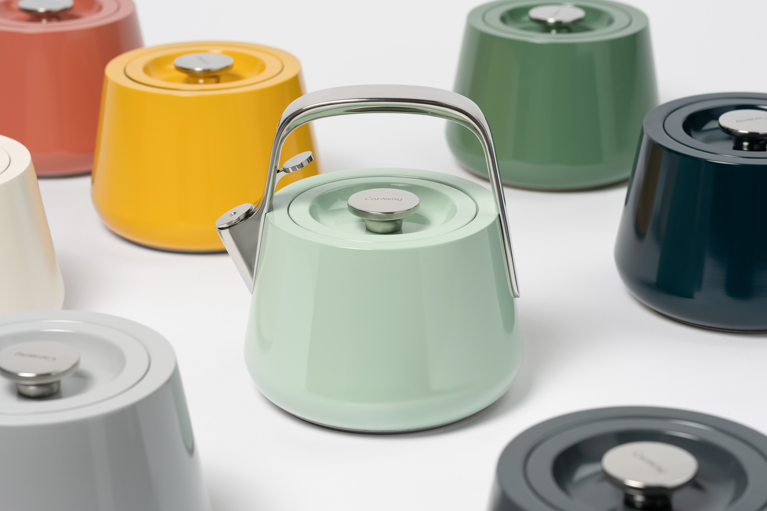 Color ways of Caraway Tea Kettle.