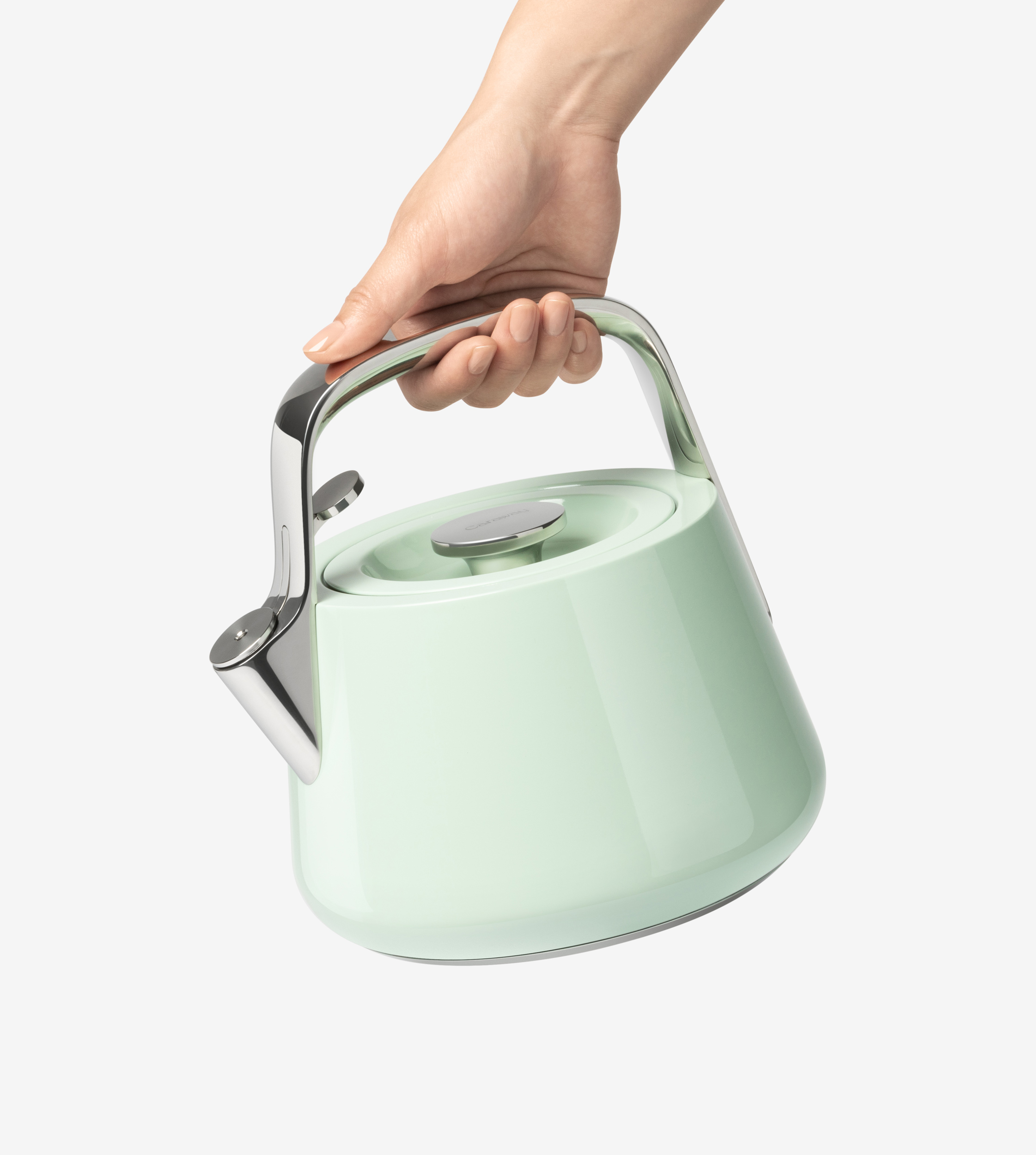 Caraway Kettle in hand