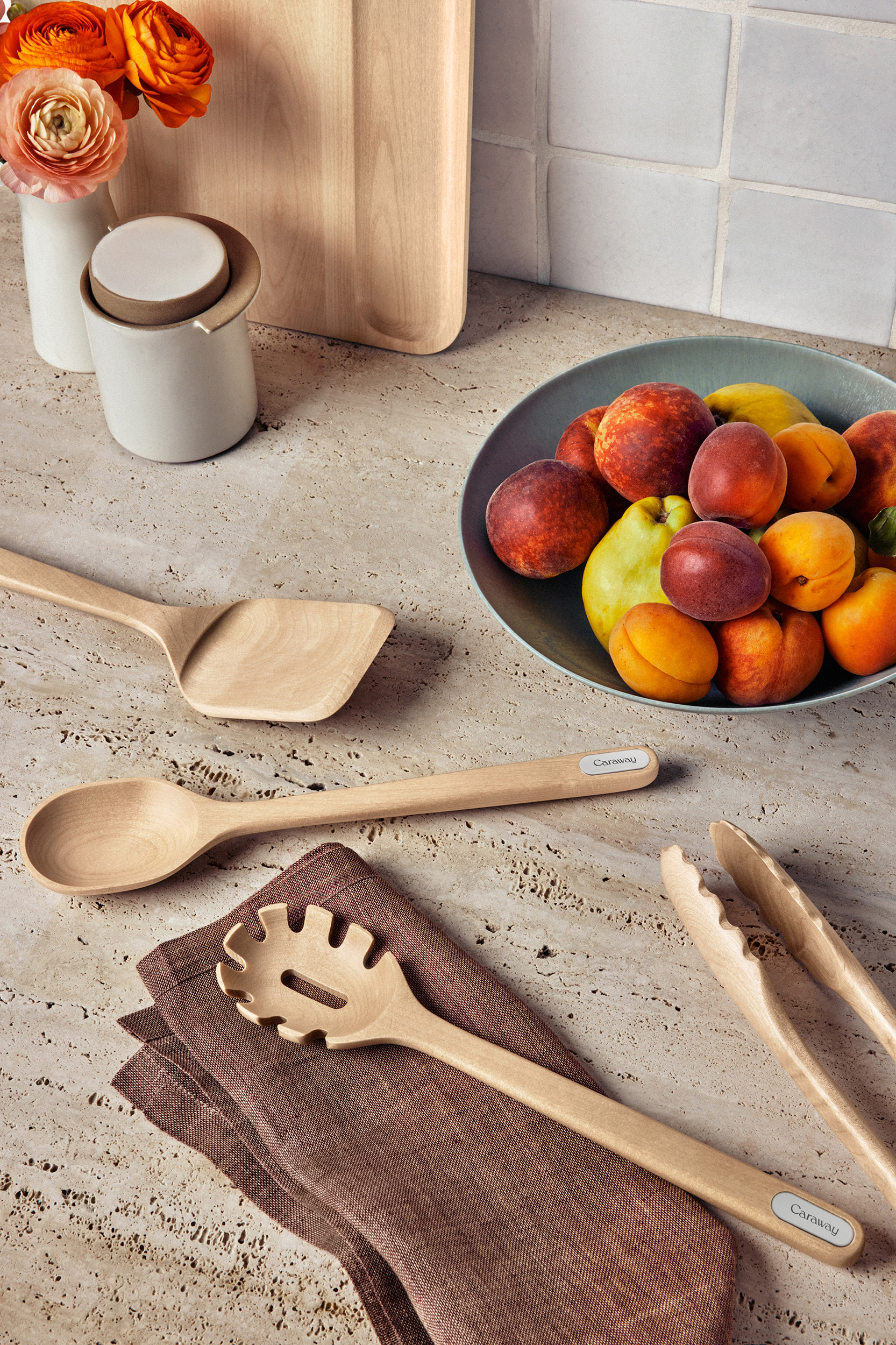 In context shot of Caraway Utensils.