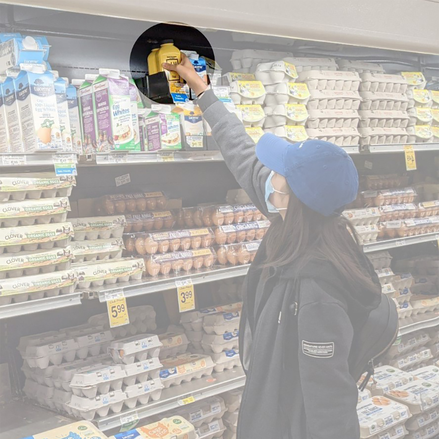 Just Egg research in store.