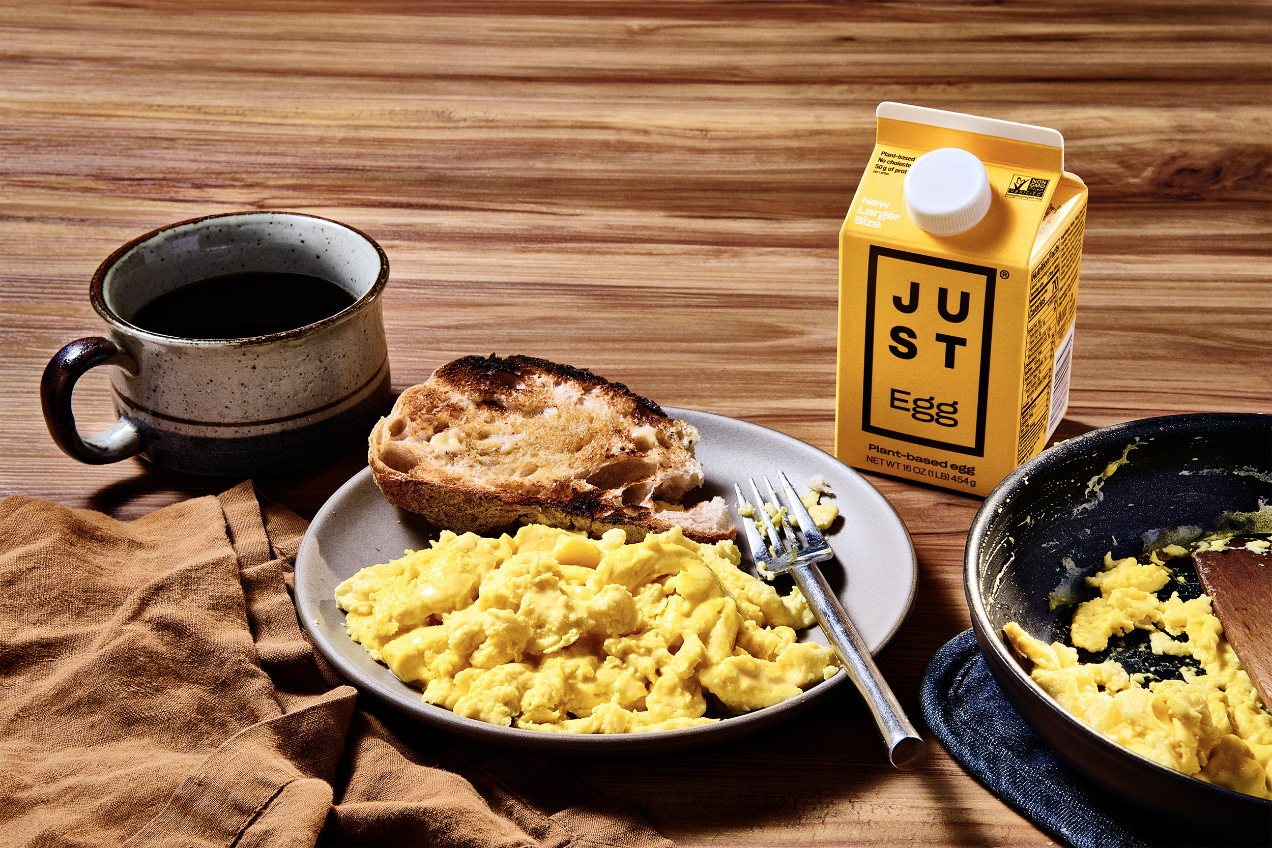 Just Egg with final packaging design.