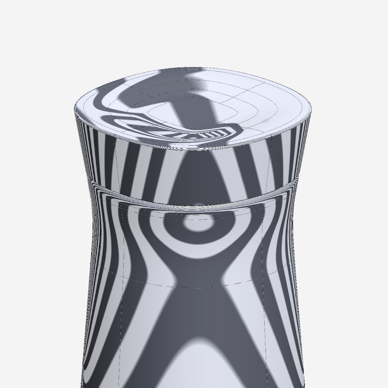 Form evaluation of Just Egg glass bottle design.