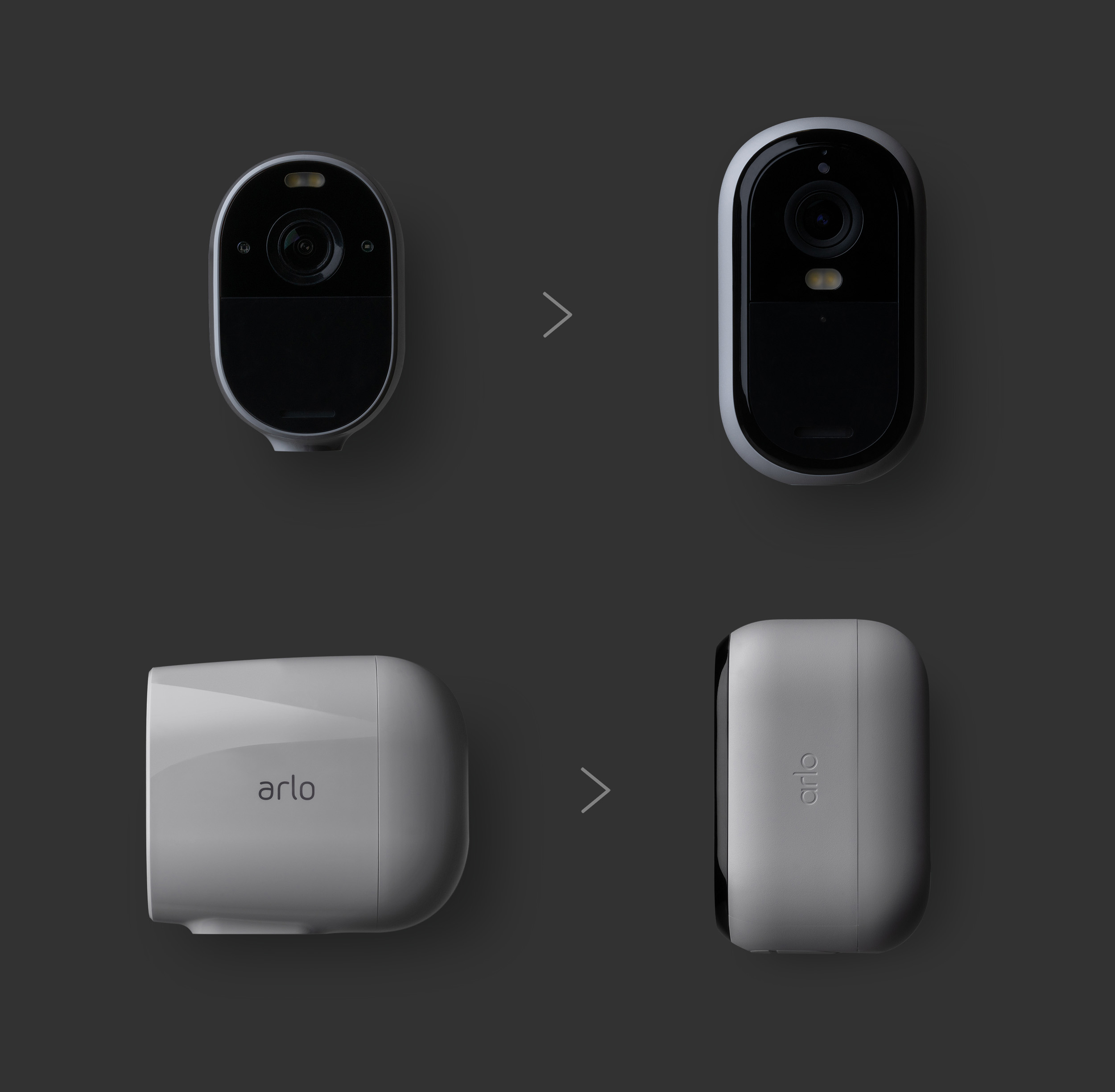 Transformation of Arlo Pro line to Arlo Essentials Family.