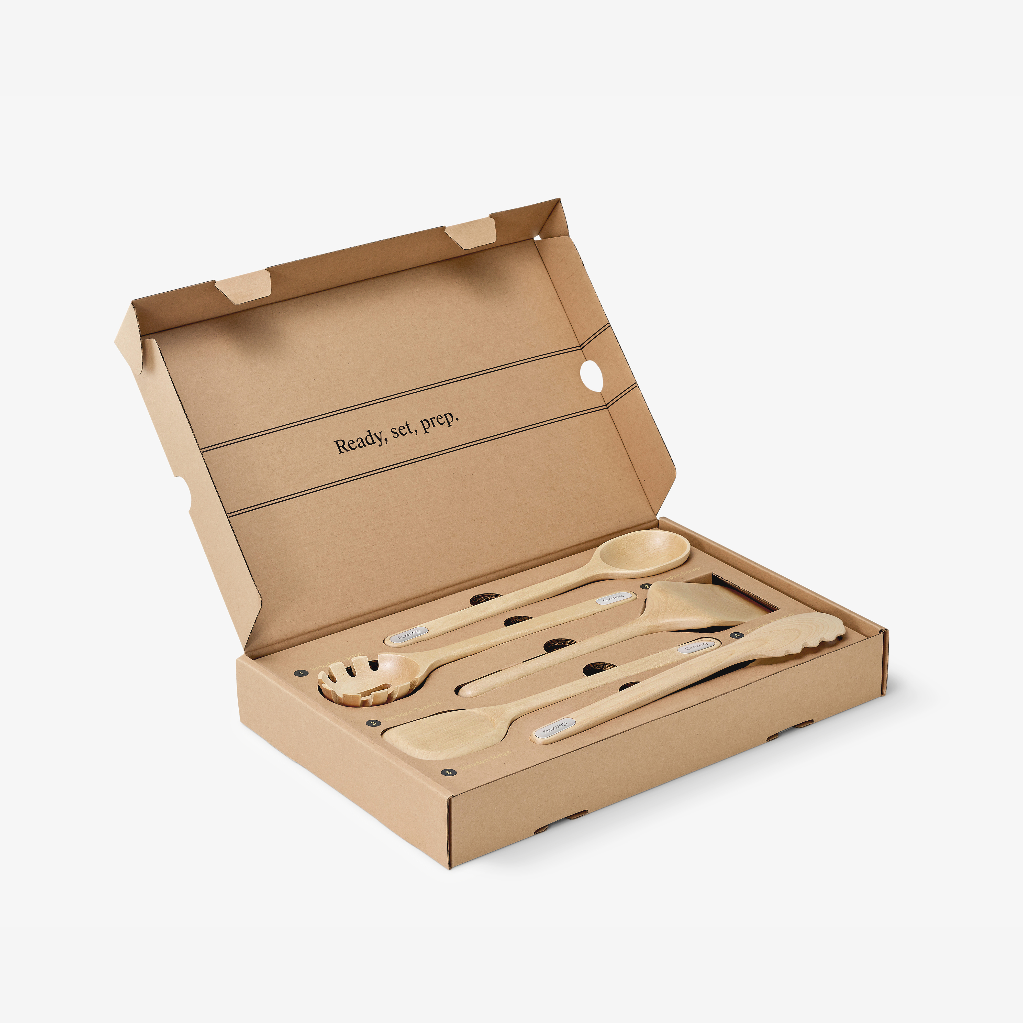 Caraway Prepset Packaging Utensils Box.