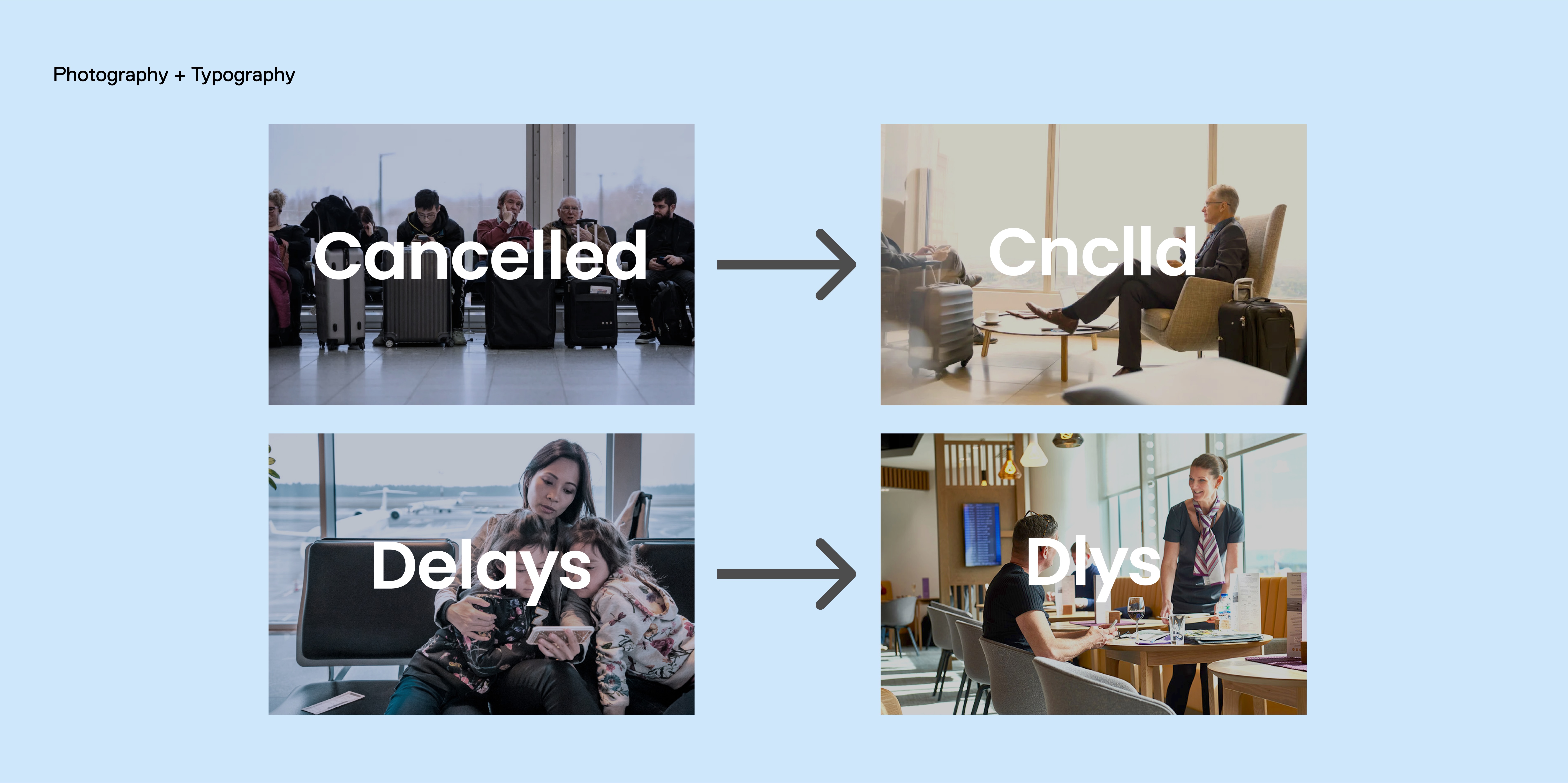 Photo and type interaction for BMPD app.