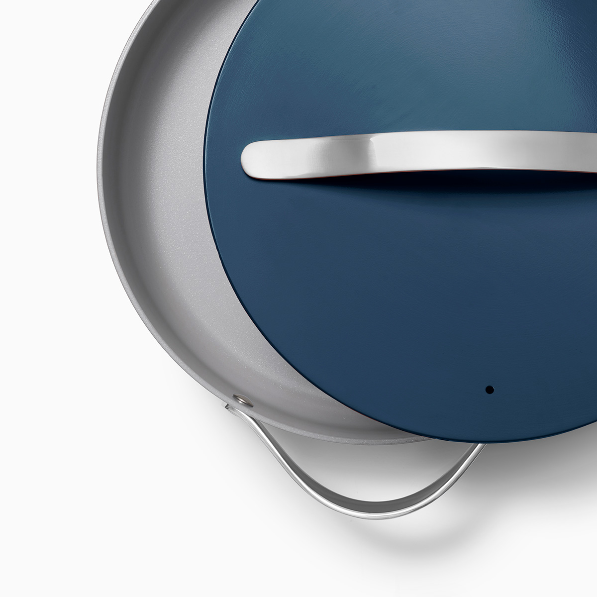 Lid detail of Caraway Cookware Plus.