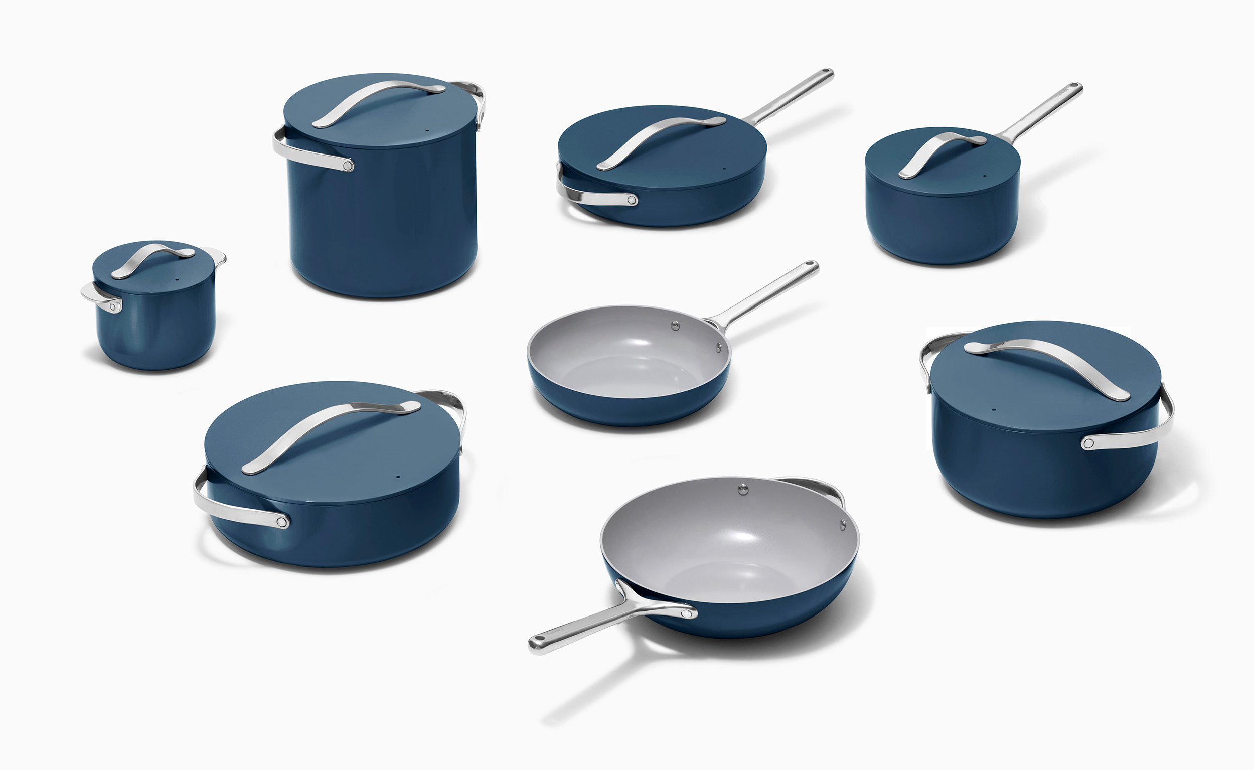 Caraway Cookware Core Set with Cookware Plus family.