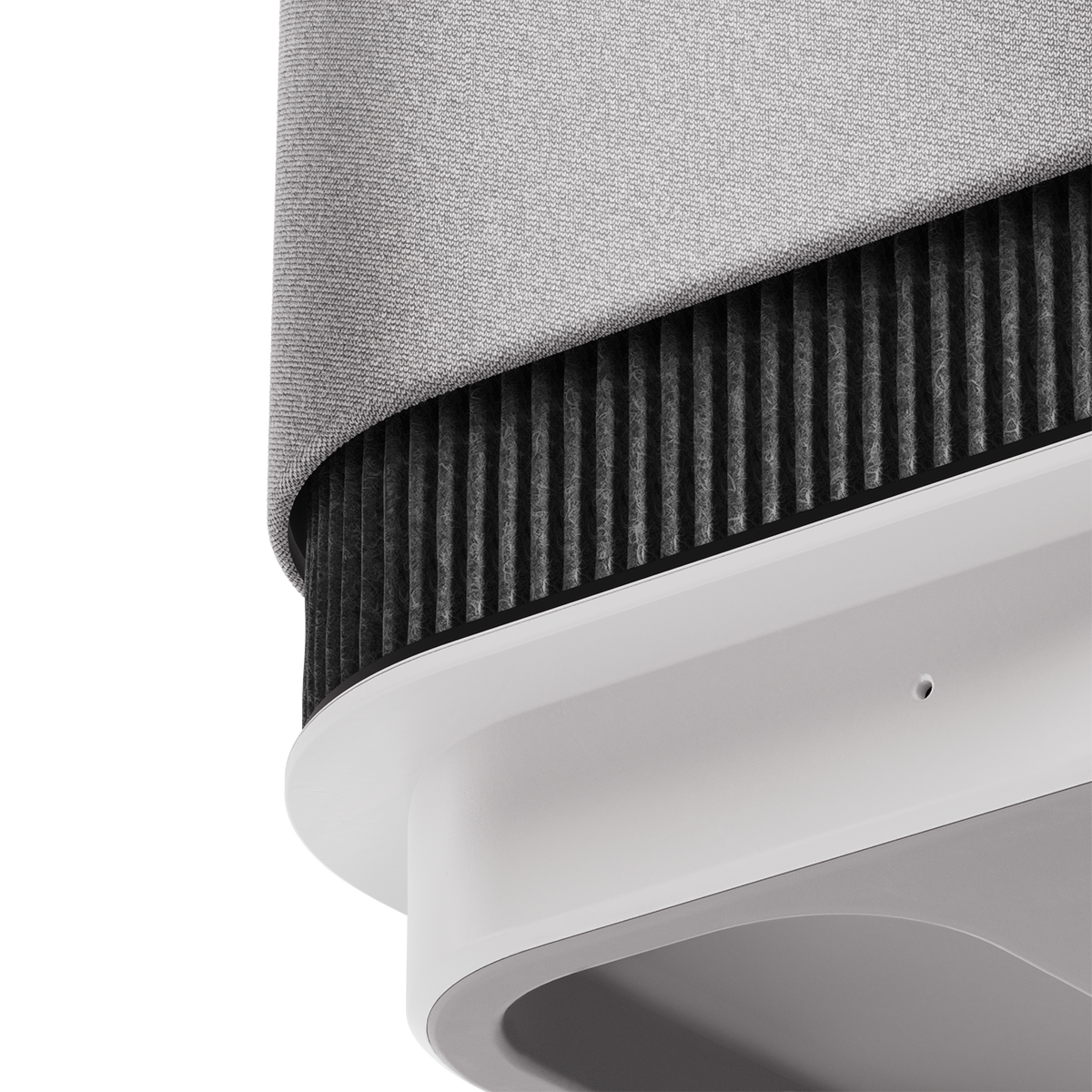 Detail shot of Delos WellCube filter.