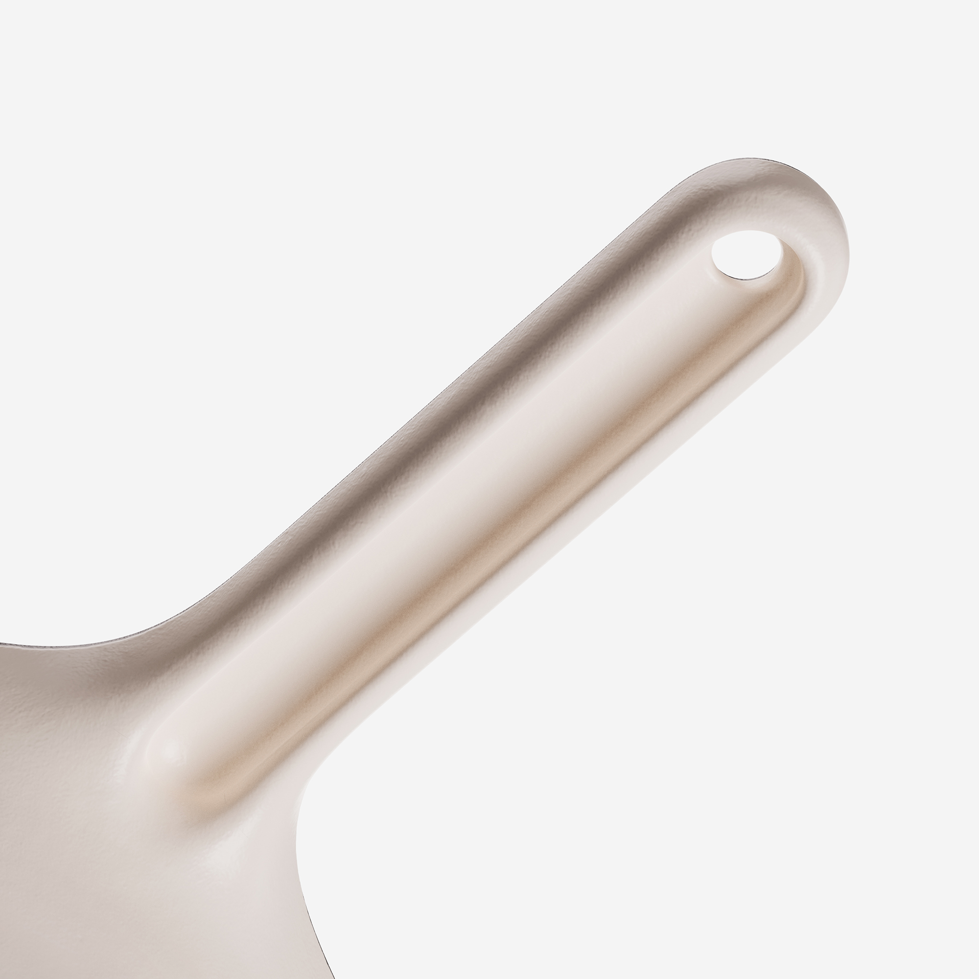 Handle underside detail of Caraway Cast Iron Frypan.