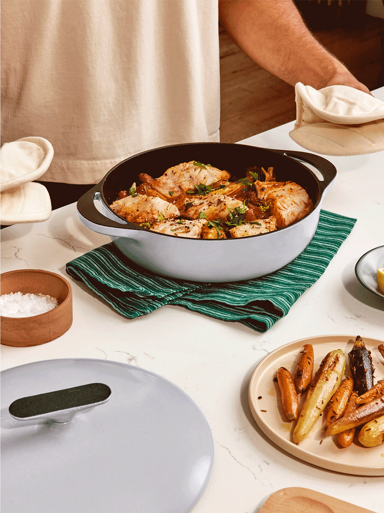 Caraway Cast Iron in use.