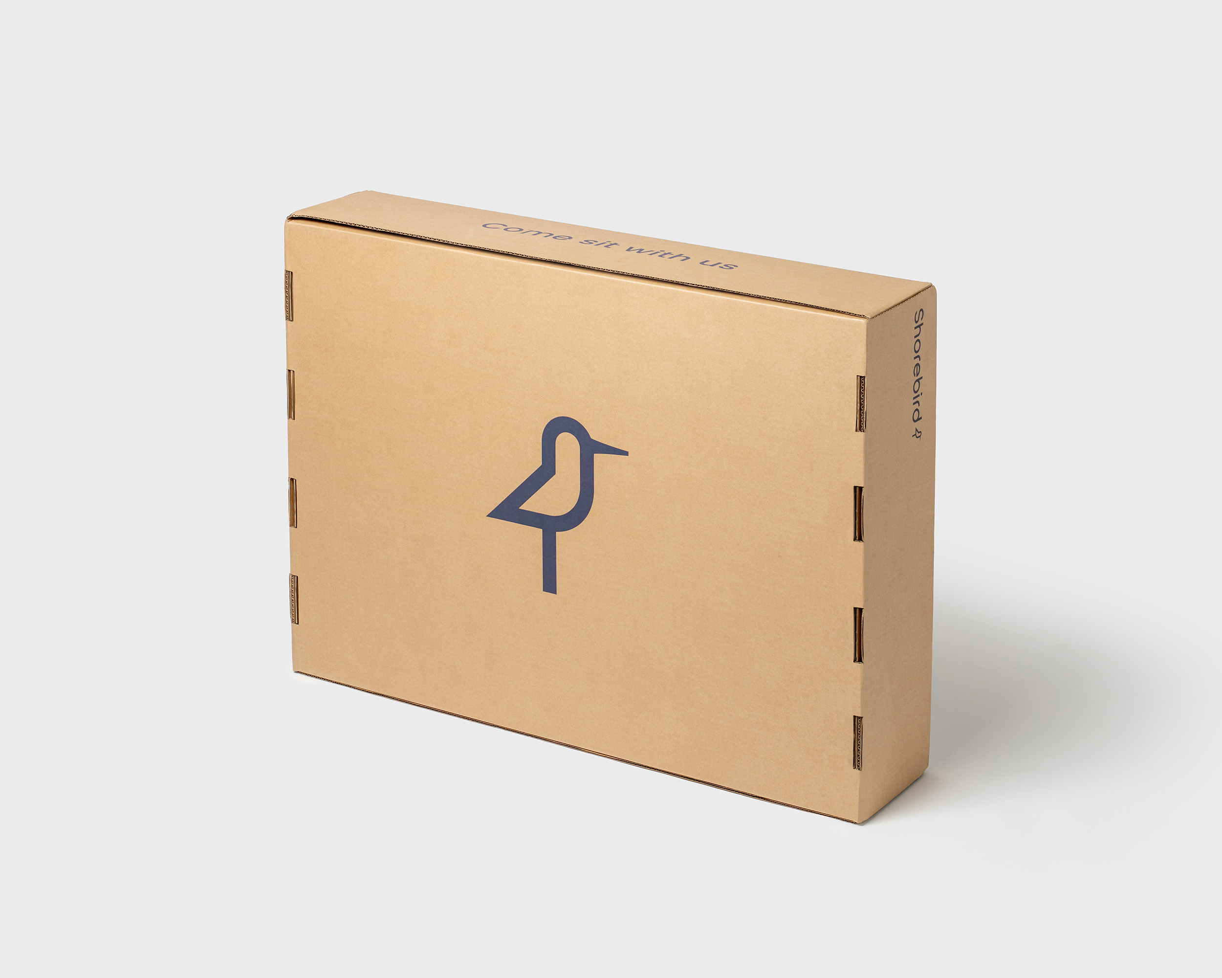 Shorebird Chair Packaging standing.