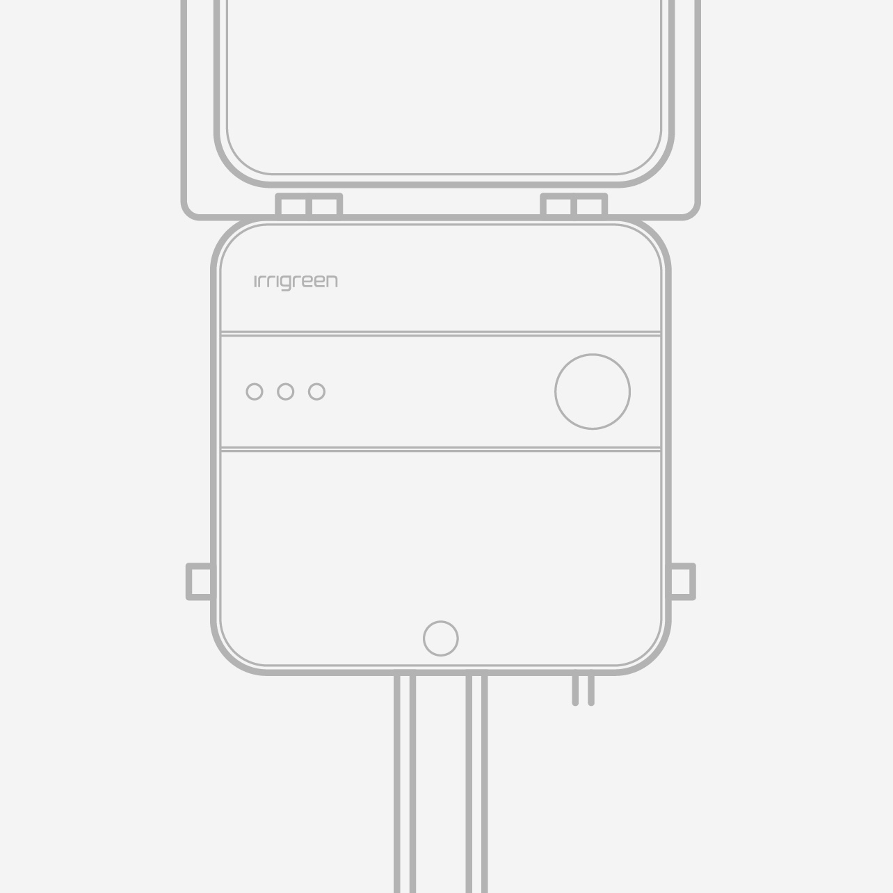 Comparison of the interior of irrigreen Controllers.