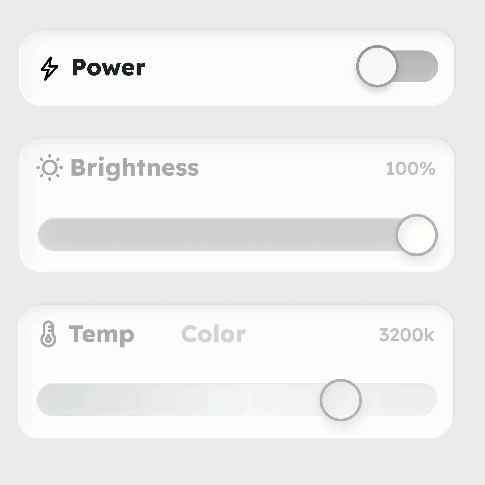 Lexi App slider animation.