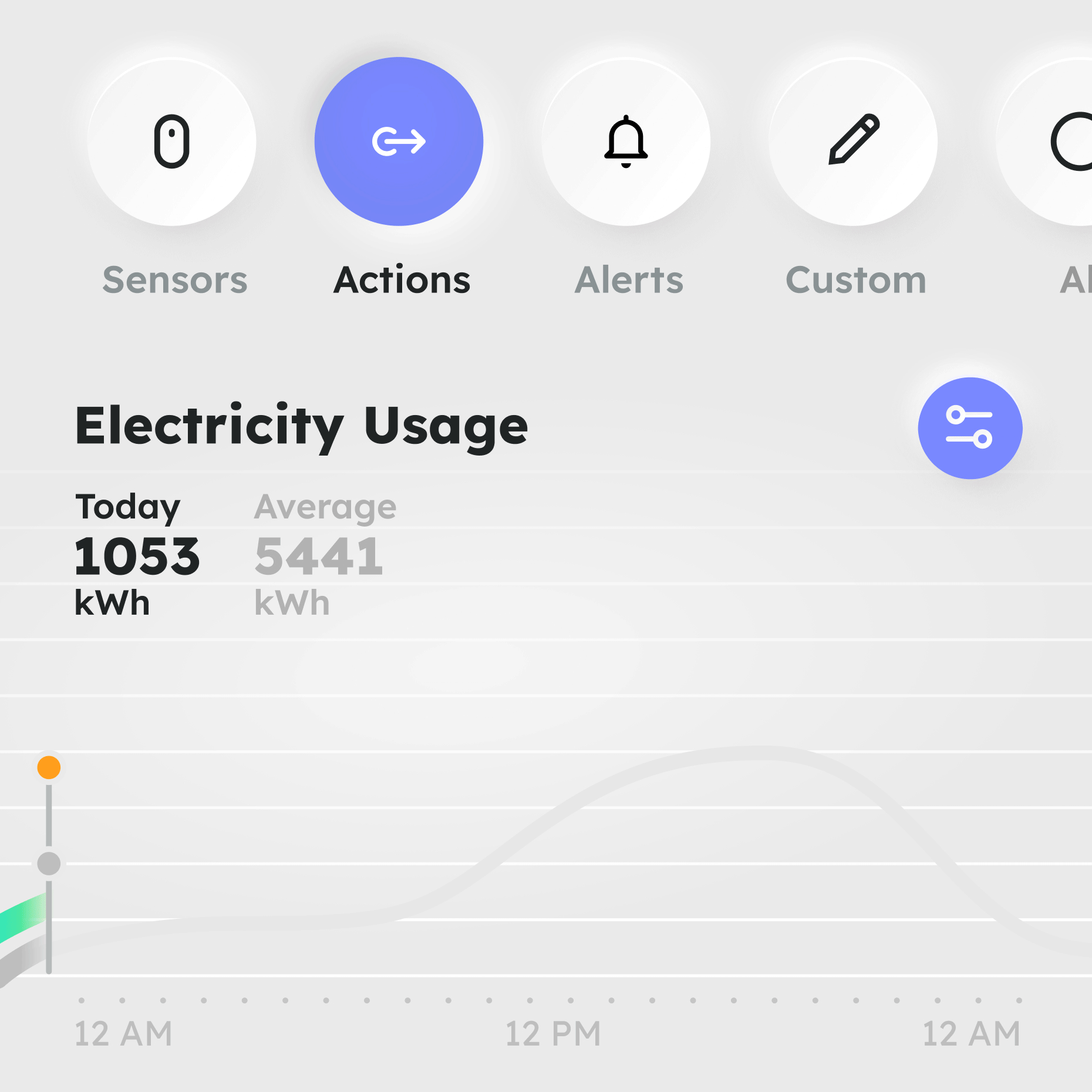Lexi App detail animation.