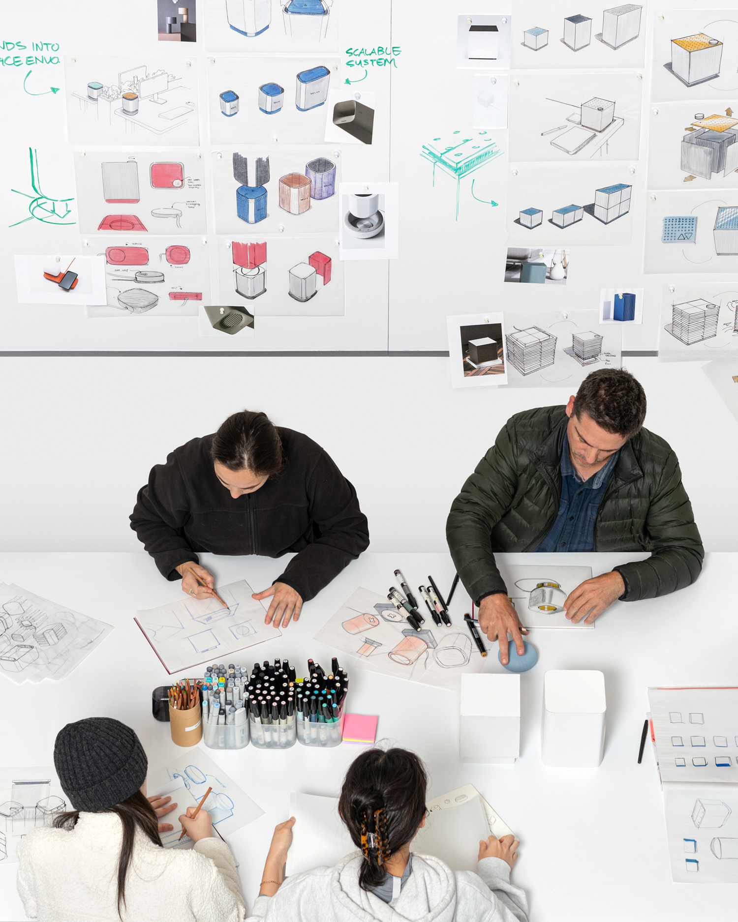 Delos sketch session.