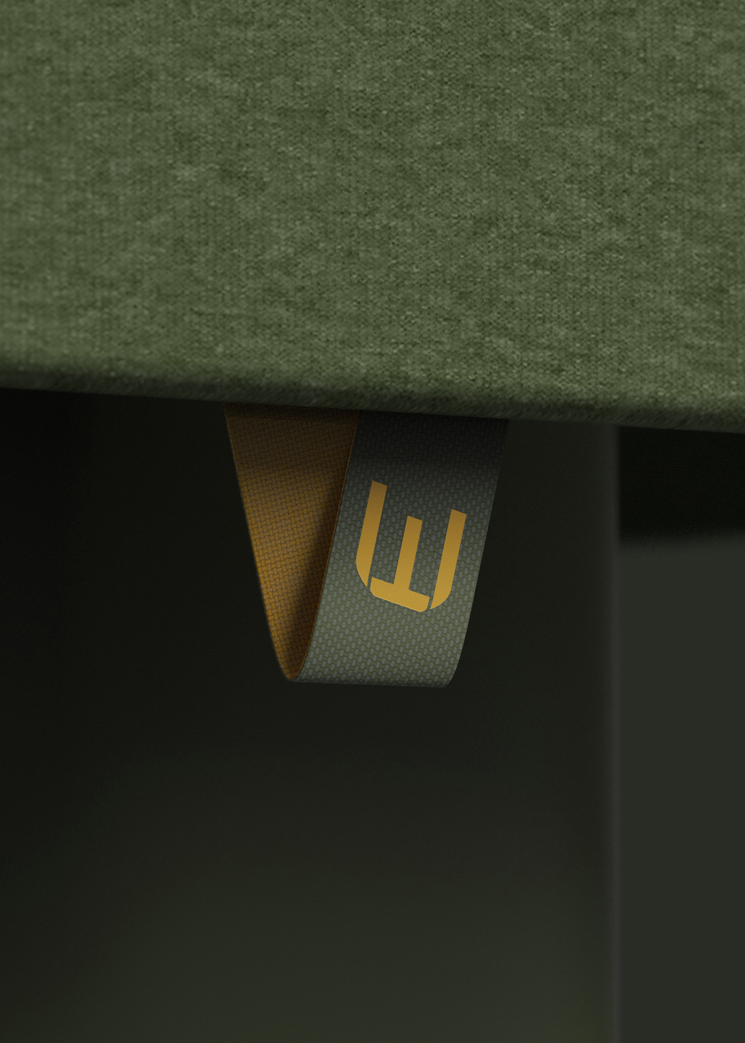 Weave logomark applied to robot.