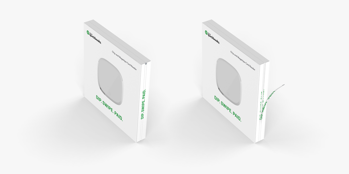 Intuit Mobile Payment Reader designed by Box Clever