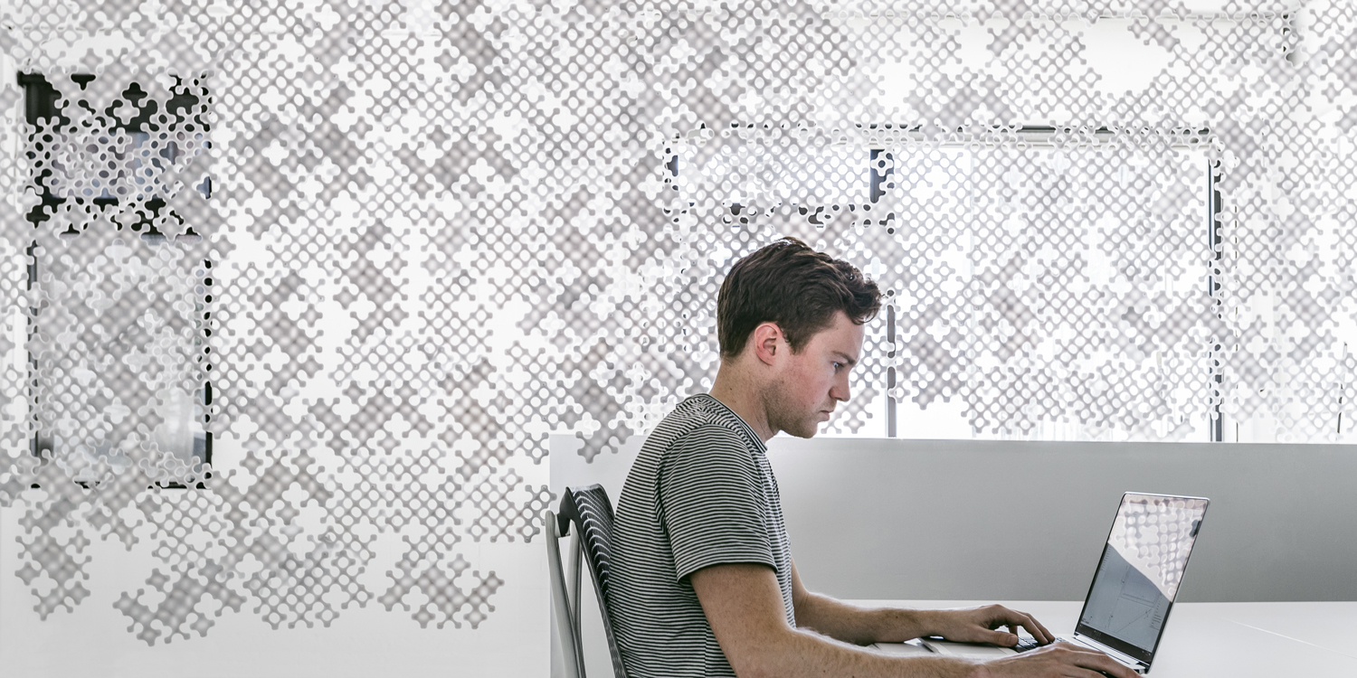 Veil Modular Partition System designed by Box Clever