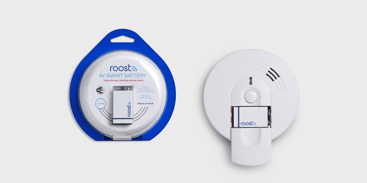 Roost Smart Battery designed by Box Clever