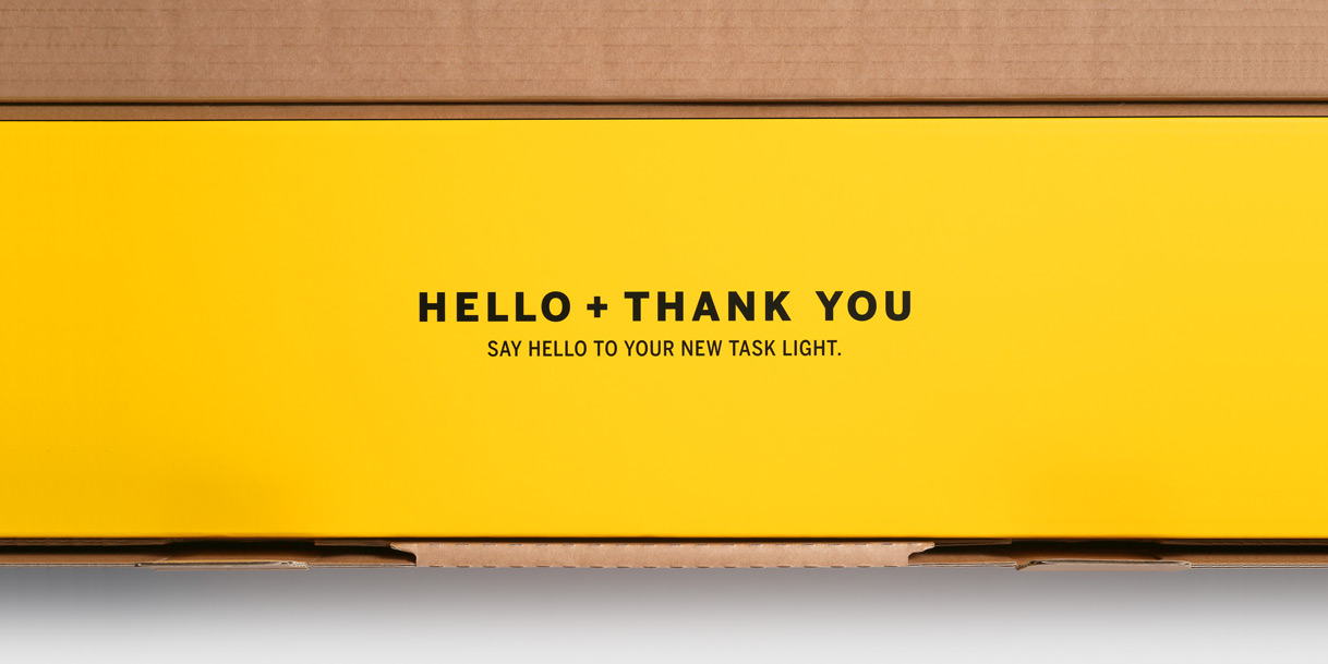 Fade Task Light designed by Box Clever