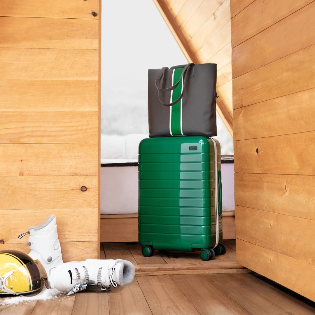 Away Luggage social media post